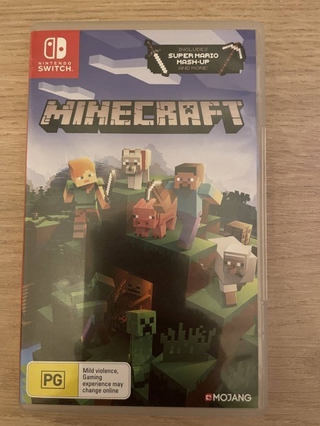 Nintendo Switch Minecraft jatek