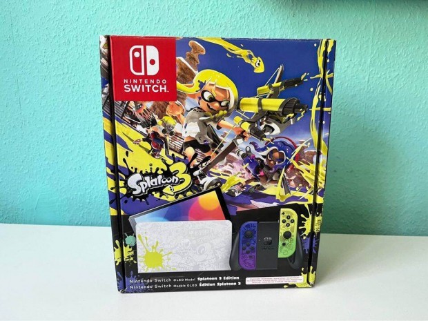 Nintendo Switch OLED Splatoon 3 Limited Edition