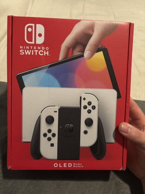 Nintendo Switch Oled White 64gb/Bontatlan-Garancis/