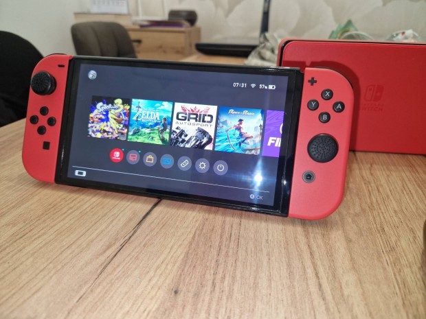 Nintendo Switch Oled+ kiegsztk+ jtkok