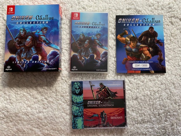 Nintendo Switch Oniken + Odallus Collection - Limited Edition 3000