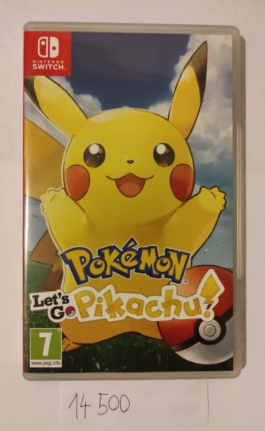 Nintendo Switch Pokmon Let's Go Pikachu