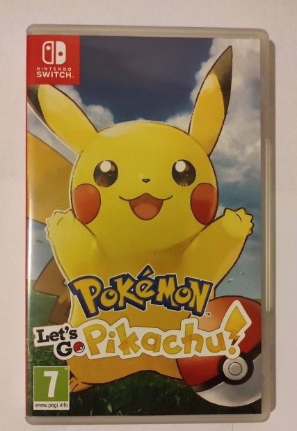 Nintendo Switch Pokmon Let's Go Pikachu