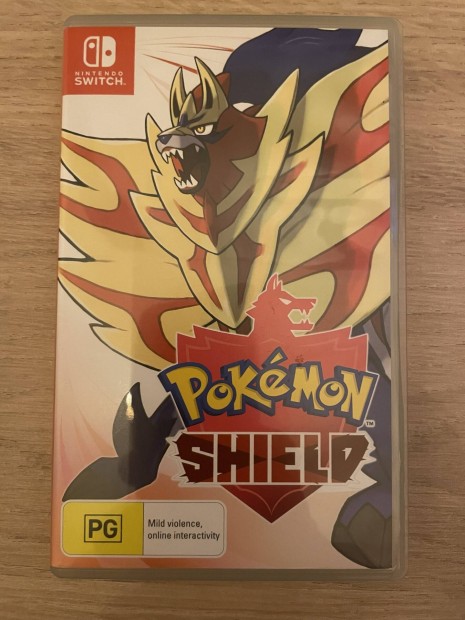 Nintendo Switch Pokemon shield jatek