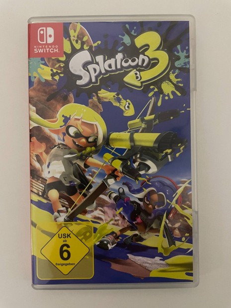 Nintendo Switch Splatoon 3 jtk elad, lnyegben j