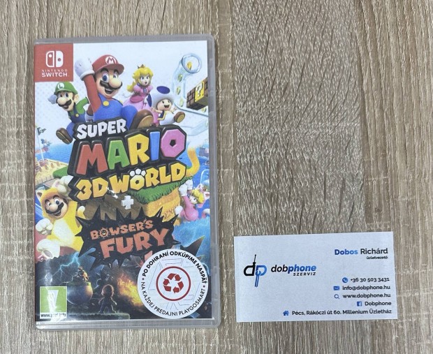 Nintendo Switch Super Mario 3D World + Browser's Fury