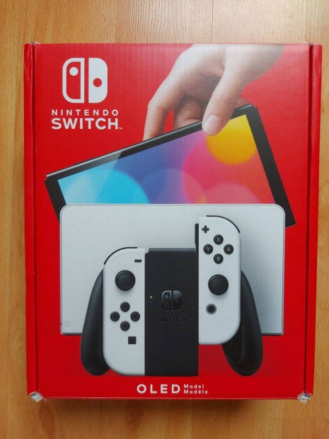 Nintendo Switch (OLED) White garancilis 2026-ig