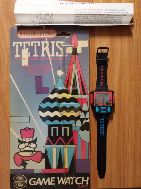 Nintendo Tetris kvarcjtk ra