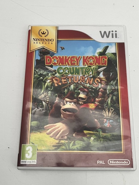 Nintendo Wii Donkey Kong Country Returns jtk