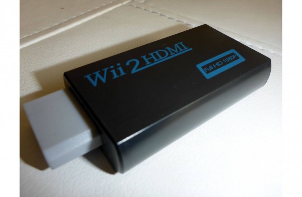 Nintendo Wii HDMI Fullhd 1080p talakt LCD LED OLED TV-hez szebb kp