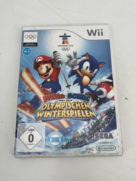Nintendo Wii Mario Sonic téli olimpiai játékok