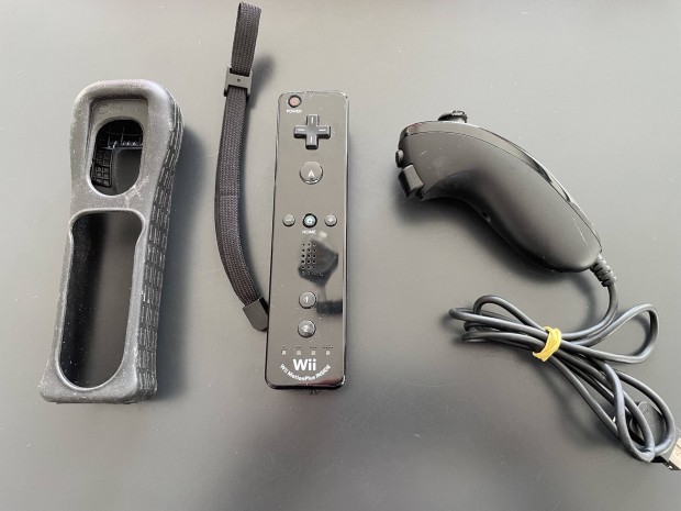 Nintendo Wii Motion Plus + Nunchuk Irnyt Kontroller 