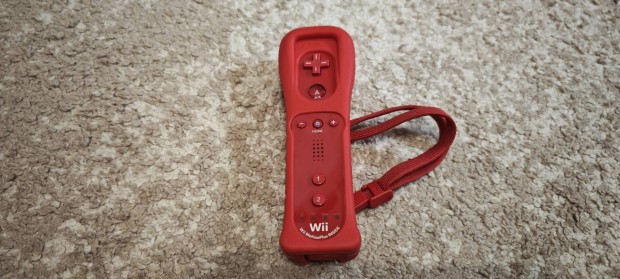 Nintendo Wii Motionplus piros kontroller