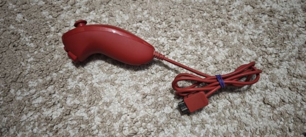 Nintendo Wii Nunchuk piros