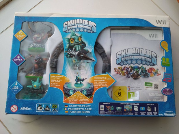 Nintendo Wii Sklylanders Spyro's csomag