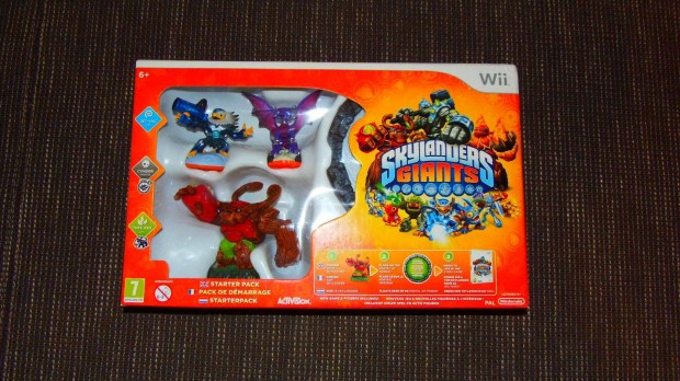 Nintendo Wii Skylanders Giants Konzol jtk (starter pack, j)