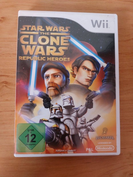 Nintendo Wii Star Wars The Clone Wars Republic Heroes jtk