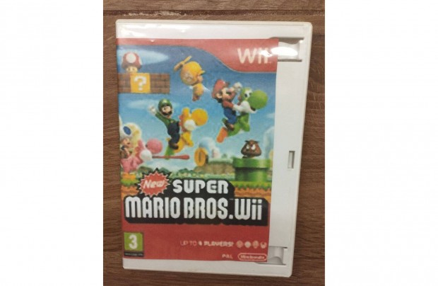 Nintendo Wii Super Mario Bross jtk lemez