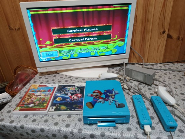 Nintendo Wii Super Mario csomag