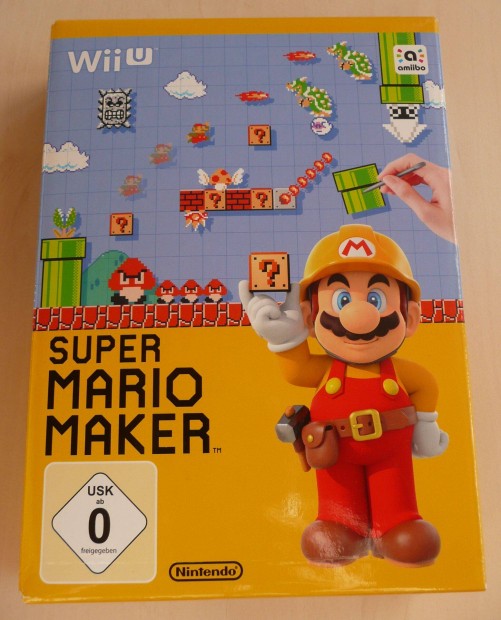 Nintendo Wii U Super Mario Maker Jtk Knyvvel