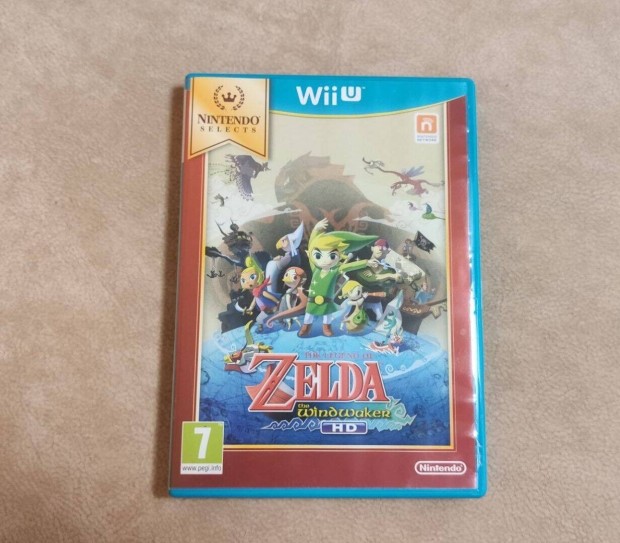 Nintendo Wii U Zelda Wind Waker HD jtk elad