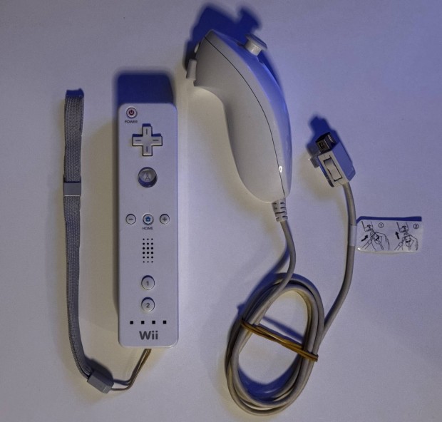 Nintendo Wii kontroller Nunchuk-al fehr sznben