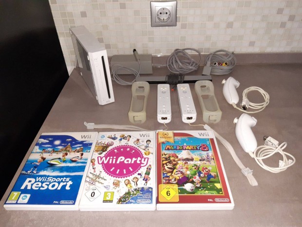 Nintendo Wii konzol (Rvl-001 EUR), Tesztelt, Wii08