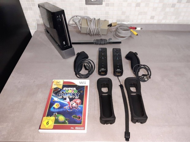 Nintendo Wii konzol (Rvl-101 EUR) + Mario Galaxy jtk Tesztelt, Wii06