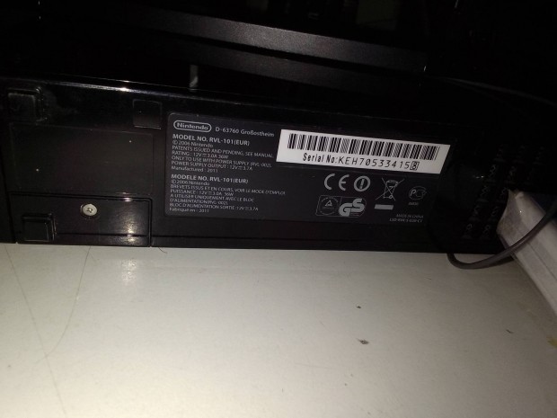Nintendo Wii rvl-101 konzol szett hibátlan, dobozában, 2 játékkal
