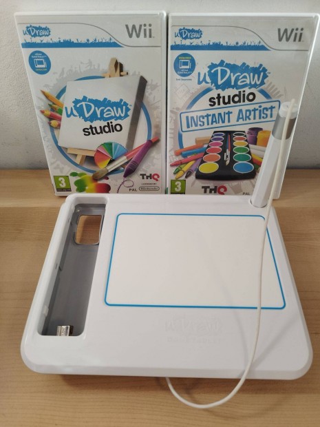 Nintendo Wii udraw rajz tablet + Instant Artist jtkokkal