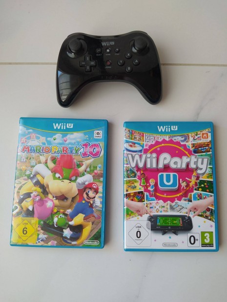 Nintendo Wiiu Wup-005 gyri WiFi joy Marioparty10 - Wiimotion jtkok