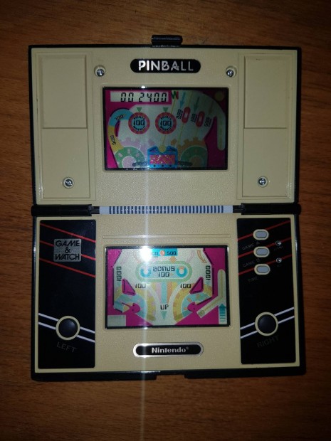 Nintendo ritkasg game & watch pb-59 pinball japn 1983 mkd 