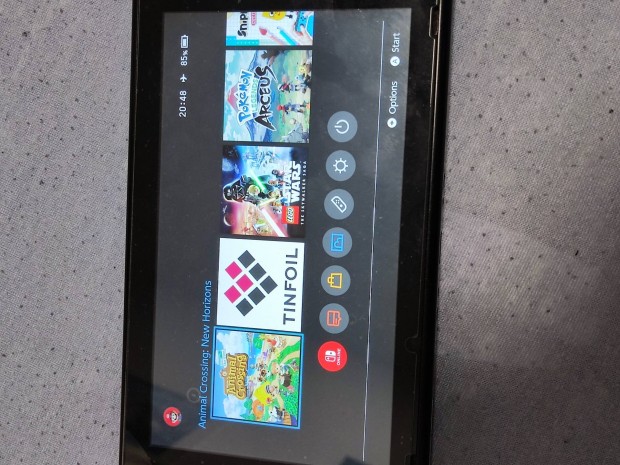 Nintendo switch V1 modolt +128 GB SD krtya