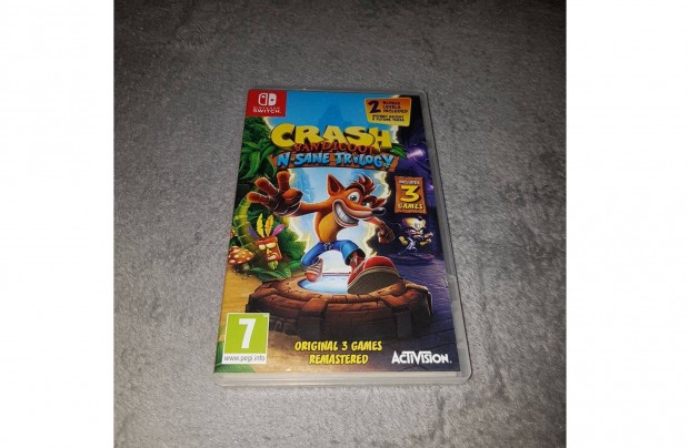 Nintendo switch crash bandicoot n sane trilogy elad