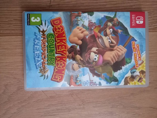Nintendo switch játék Donkey Kong Tropical Freeze