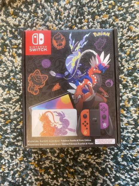 Nintendo switch oled pokemon scarlet and violet edition