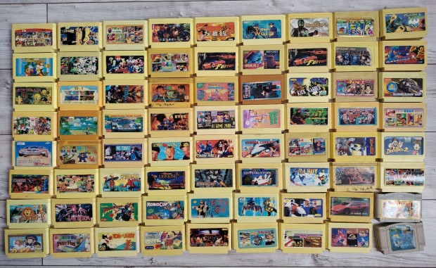 Nintendo ut�nzat piaci j�t�tok egyben 72 db