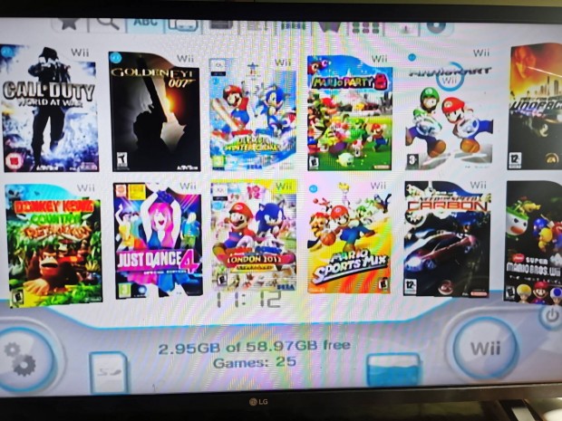 Nintendo wii 25 jtkkal