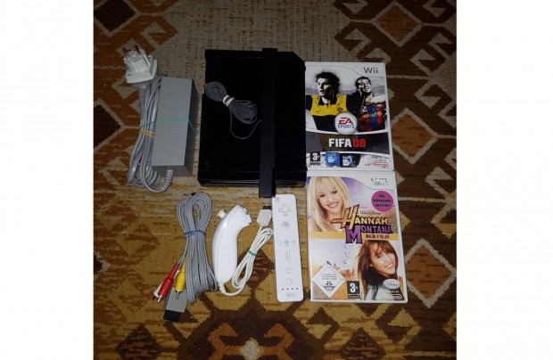 Nintendo wii 2 játékkal eladó