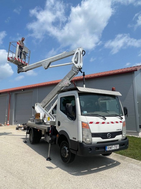 Nissan Cabstar 18 m-es emelőkosaras gépkocsi eladó