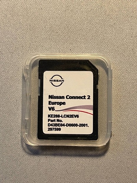Nissan Connect2 V6 2022/23 navigci SD krtya