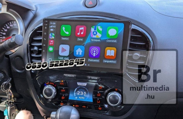 Nissan Juke Android Kijelz Hifi Rdi Multimdia Navigci Fejegyg