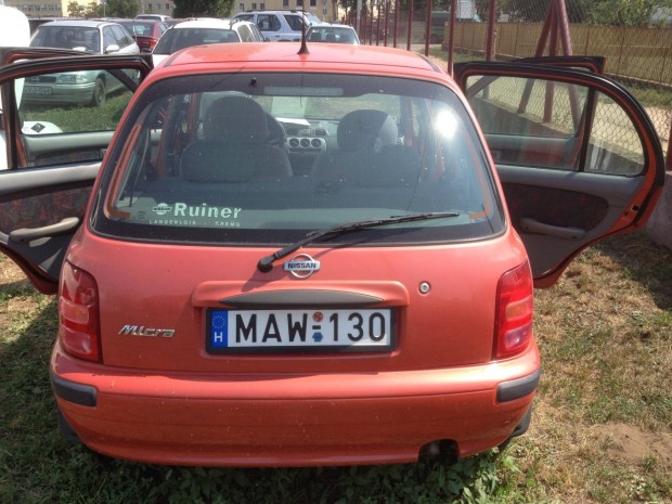 Nissan Micra 1.5 d k11 tip 1999 - 2001 évj Bontott alkatrészek