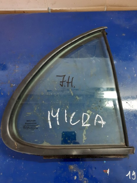 Nissan Micra Jobb Hátsó Fix Ablaküveg