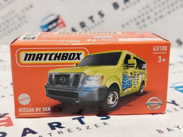 Nissan NV Van - 63/100 -  Matchbox - 1:64