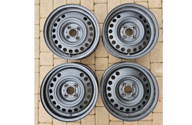 Nissan Note lemezfelni garnitúra 5,5Jx15 ET40, 4×100, Tpms-sel is