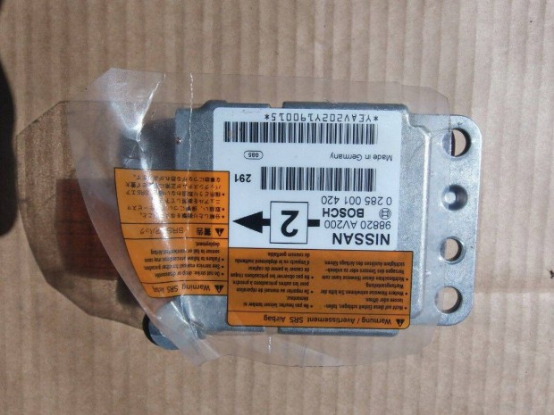 Nissan Primera P12 légzsák elektronika 98820-AV200