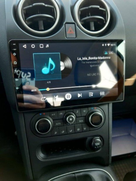 Nissan Qashqai Carplay Android GPS Rdi Tolatkamerval