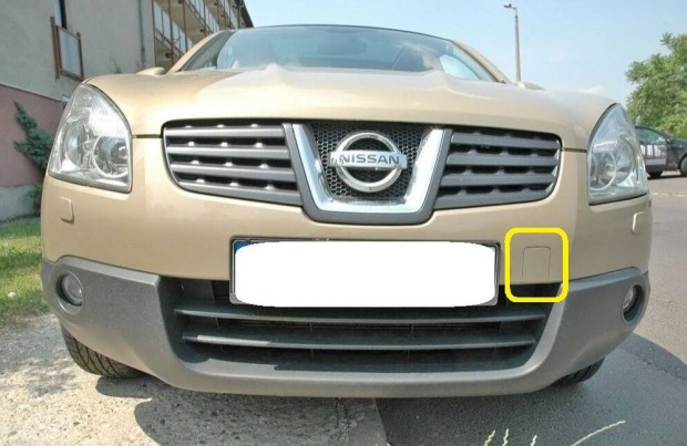 Nissan Qashqai első vonószem takaró