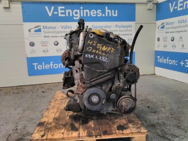 Nissan Quashqai 1,5DCI, K9KL292 bontott motor